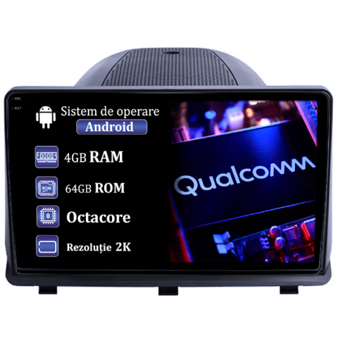 Opel - Navigatie dedicata Opel Antara 2008-2013, 4GB RAM 64GB ROM, Procesor Qualcomm Octacore, Android 14, Rezolutie 2K, Display QLED 9", DSP, Carplay&Android Auto, SIM 4G