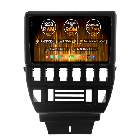 2329 - Navigatie dedicata Lada 2329, 12GB RAM 256GB ROM, Android, Rezolutie 2K, Display QLED, 9", DSP, Carplay, Android Auto, Internet, Youtube, Waze, Wi Fi, USB
