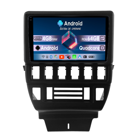 2329 - Navigatie dedicata Lada 2329, 4GB RAM 64GB ROM, Quadcore, Android, Display QLED  9", DSP, Carplay&Android Auto, Suport camere AHD