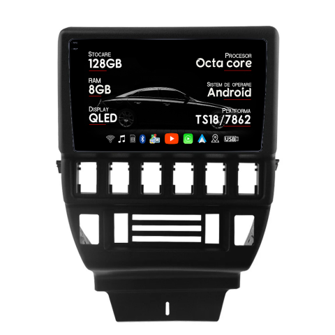 2329 - Navigatie dedicata Lada 2329, 8GB RAM 128GB ROM, Octacore, Platforma TS18, Android, Display QLED 9", Suporta camera 360", DSP, Carplay&AndroidAuto