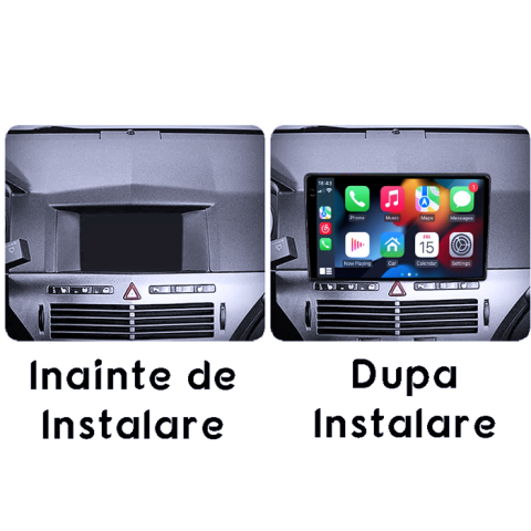Navigatie dedicata Opel Astra H 2006-2014, 4GB RAM 64GB ROM, Procesor Qualcomm Octacore, Android 14, Rezolutie 2K, Display QLED 9", DSP, Carplay&Android Auto, SIM 4G [6]