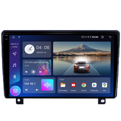 Navigatie dedicata Opel Astra H 2006-2014, 4GB RAM 64GB ROM, Procesor Qualcomm Octacore, Android 14, Rezolutie 2K, Display QLED 9", DSP, Carplay&Android Auto, SIM 4G [1]