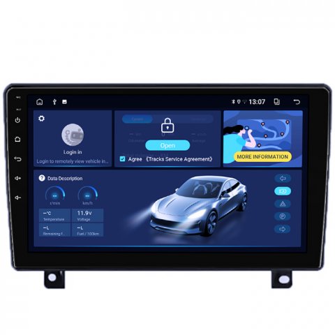 Navigatie dedicata Opel Astra H 2006 - 2014, 8GB RAM 128GB ROM, Octacore, Platforma TS18, Android 13, Display QLED 9”, Suporta camera 360º, DSP, Carplay&Android Auto, SIM 4G, Ventilator Activ [1]