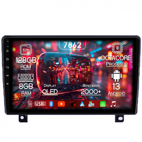 Astra H 2006 -2014 - Navigatie dedicata Opel Astra H 2006 - 2014, 8GB RAM 128GB ROM, Octacore, Platforma 7862,Android 13, Display QLED 9”, Suporta camera 360º, DSP, Carplay&Android Auto, SIM 4G, Ventilator Activ