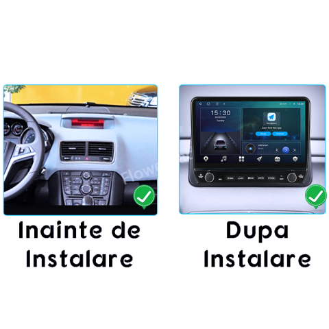 Navigatie dedicata Opel Opel Meriva 2010-2014 Tesla cu butoane rotative model 2024, 4GB RAM 64GB ROM, Procesor Quadcore, Android 14, Display QLED 10", DSP, Carplay&Android Auto [1]