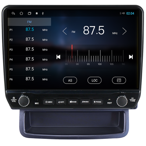 Navigatie dedicata Opel Vivaro 2002-2014 Tesla cu butoane rotative model 2024, 4GB RAM 64GB ROM, Procesor Quadcore, Android 14, Display QLED 10", DSP, Carplay&Android Auto [3]