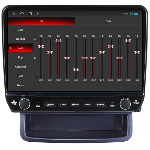 Navigatie dedicata Opel Vivaro 2002-2014 Tesla cu butoane rotative model 2024, 4GB RAM 64GB ROM, Procesor Quadcore, Android 14, Display QLED 10", DSP, Carplay&Android Auto [1]
