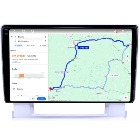 Navigatie dedicata Opel Astra J 2009-2015, 4GB RAM 32GB ROM, Octacore, Android 14, Display QLED 1K 9", DSP, Carplay&Android Auto, SIM 4G, Bluetooth, Ventilator Activ [4]