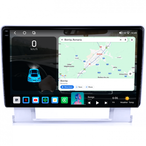 Navigatie dedicata Opel Astra J 2009-2015, 4GB RAM 64GB ROM, Octacore, Android 14, Display QLED 1K 9", Carplay&Android Auto, SIM 4G, Ventilator Activ [1]