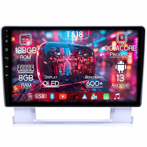 Astra J (2009-2015) - Navigatie dedicata Opel Astra J 2009-2015, 8GB RAM 128GB ROM, Octacore, Platforma TS18, Android 13, Display QLED 9”, Suporta camera 360º, DSP, Carplay&Android Auto, SIM 4G, Ventilator Activ