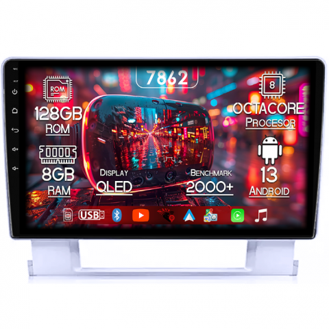 Astra J (2009-2015) - Navigatie dedicata Opel Astra J 2009-2015, 8GB RAM 128GB ROM, Octacore, Platforma 7862,Android 13, Display QLED 9”, Suporta camera 360º, DSP, Carplay&Android Auto, SIM 4G, Ventilator Activ