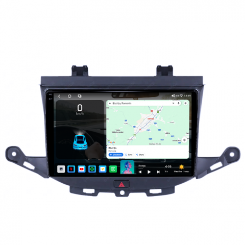 Navigatie dedicata Opel Astra K 2016-2020, 4GB RAM 64GB ROM, Octacore, Android 14, Display QLED 1K 9", Carplay&Android Auto, SIM 4G, Ventilator Activ [1]