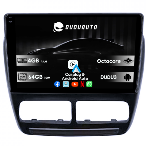 Combo D 2012-2018 - Navigatie dedicata Opel Combo D 2012-2018, DUDU3, 4GB RAM 64GB ROM, Octacore, Platforma 8581, Android, Display QLED 9", DSP, Carplay&AndroidAuto - Copie