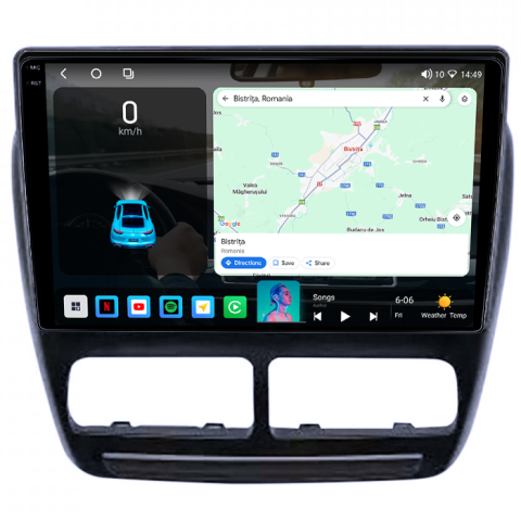 Navigatie dedicata Opel Combo D 2012-2018, 4GB RAM 32GB ROM, Octacore, Android 14, Display QLED 1K 9", DSP, Carplay&Android Auto, SIM 4G, Bluetooth, Ventilator Activ [1]