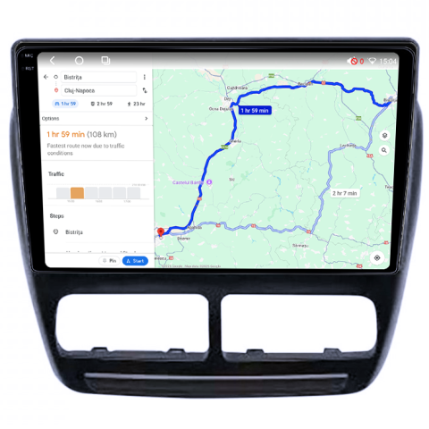 Navigatie dedicata Opel Combo D 2012-2018, 4GB RAM 32GB ROM, Octacore, Android 14, Display QLED 1K 9", DSP, Carplay&Android Auto, SIM 4G, Bluetooth, Ventilator Activ [4]