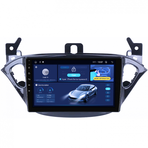 Navigatie dedicata Opel Corsa 2014-2019, 8GB RAM 128GB ROM, Octacore, Platforma TS18, Android 13, Display QLED 9”, Suporta camera 360º, DSP, Carplay&Android Auto, SIM 4G, Ventilator Activ [1]
