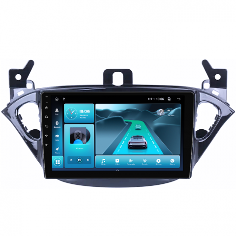 Navigatie dedicata Opel Corsa 2014-2019, 8GB RAM 128GB ROM, Octacore, Platforma TS18, Android 13, Display QLED 9”, Suporta camera 360º, DSP, Carplay&Android Auto, SIM 4G, Ventilator Activ [2]