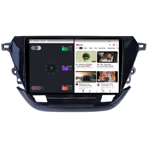 Navigatie dedicata Opel Corsa F 2019+, 4GB RAM 32GB ROM, Octacore, Android 14, Display QLED 1K 9", DSP, Carplay&Android Auto, SIM 4G, Bluetooth, Ventilator Activ [2]