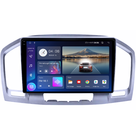 Insignia (2014-2017) - Navigatie dedicata Opel Insignia, 4GB RAM 64GB ROM, Procesor Qualcomm Octacore, Android 14, Rezolutie 2K, Display QLED 9", DSP, Carplay&Android Auto, SIM 4G