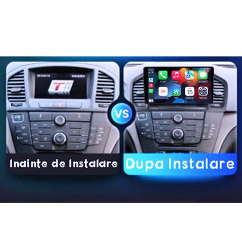 Navigatie dedicata Opel Insignia, 8GB RAM 128GB ROM, Octacore, Platforma TS18, Android 14, Display QLED 9", Suporta camera 360", DSP, Carplay&Android Auto, SIM 4G, Ventilator Activ [5]