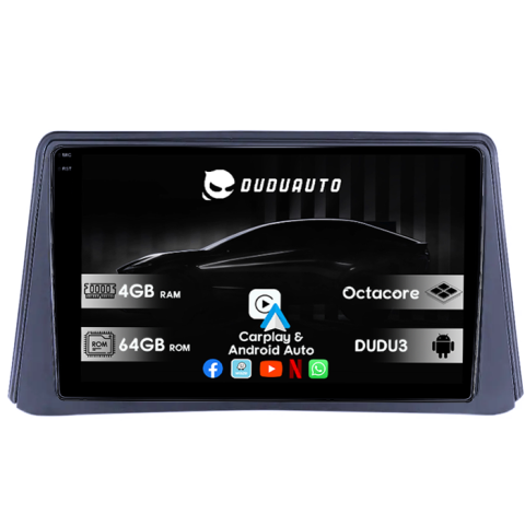 Mokka 2012 - 2016 - Navigatie dedicata Opel Mokka 2013-2015, DUDU3, 4GB RAM 64GB ROM, Octacore, Platforma 8581, Android, Display QLED 9", DSP, Carplay&AndroidAuto