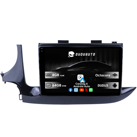 Opel Mokka 2016-2018 - Navigatie dedicata Opel Mokka 2016-2018, DUDU3, 4GB RAM 64GB ROM, Octacore, Platforma 8581, Android, Display QLED 9", DSP, Carplay&AndroidAuto