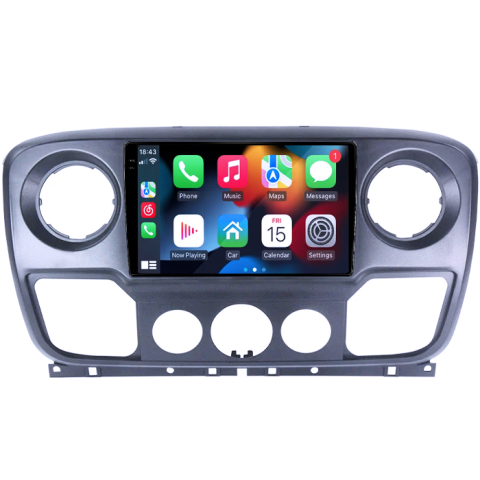 Navigatie dedicata Opel Movano, Renault Master 2020-2021, 8GB RAM 128GB ROM, Octacore, Platforma TS18, Android 14, Display QLED 10", Suporta camera 360", DSP, Carplay&Android Auto, SIM 4G, Ventilat [8]