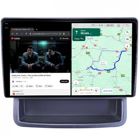 Navigatie dedicata Opel Vivaro 2010-2014, 4GB RAM 64GB ROM, Quad Core, Display 9" QLED 1K, Carplay, Android 14, Bluetooth, Magazin Play, Suport Camere AHD [4]
