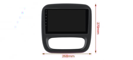 Navigatie dedicata Opel Vivaro B 2014-2018, 4GB RAM 64GB ROM, Octacore, Android 13, Display QLED 9", DSP, Carplay, Android Auto, Internet, Youtube, Waze, WIFI, Bluetooth [3]