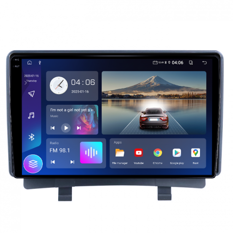 Navigatie dedicata Opel Zafira Tourer C 2011-2016, 4GB RAM 64GB ROM, Quadcore, Android 14, Display QLED 1K, 9", DSP, Carplay&Android Auto, Suport camere AHD [1]