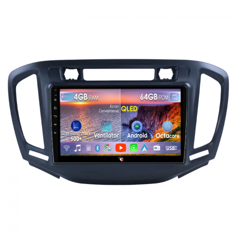 Zafira Tourer C 2011-2019 - Navigatie dedicata Opel Zafira Tourer C 2016-2019, 4GB RAM 64GB ROM, Octacore, Android 14, Display QLED 9", DSP, Carplay&Android Auto, SIM 4G, Ventilator Activ