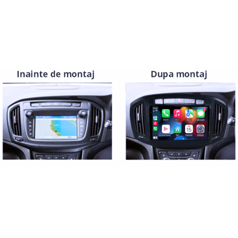 Navigatie dedicata Opel Zafira Tourer C 2016-2019, 4GB RAM 64GB ROM, Procesor Qualcomm Octacore, Android 14, Rezolutie 2K, Display QLED 9", DSP, Carplay&Android Auto, SIM 4G [4]