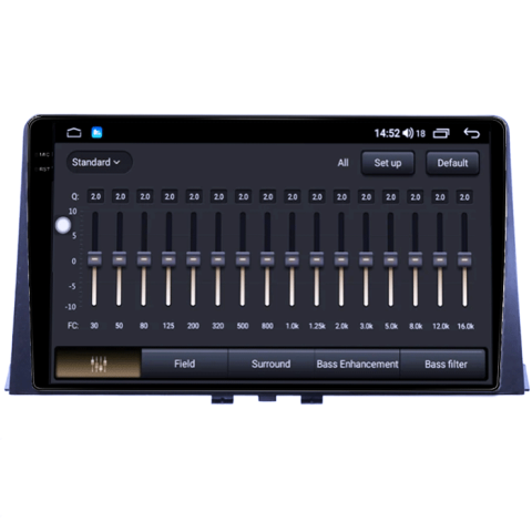 Navigatie dedicata Partner 2018+, 8GB RAM 128GB ROM, Octacore, Platforma TS18, Android 14, Display QLED 9", Suporta camera 360", DSP, Carplay&Android Auto, SIM 4G, Ventilator Activ [7]