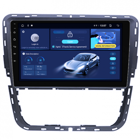 Navigatie dedicata Passat 2012-2015, 8GB RAM 128GB ROM, Octacore, Platforma TS18, Android 14, Display QLED 9”, Suporta camera 360º, DSP, Carplay&Android Auto, SIM 4G, Ventilator Activ [1]