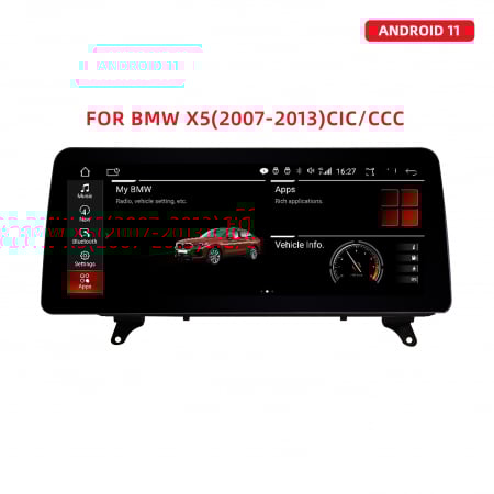 Navigatie dedicata BMW 2010 -2014 X5 E70 X6 E71 CCC, 8 GB RAM 256 ROM, Android 13, Display 12.3', QLED, 12.3", DSP, Carplay, Android Auto, [6]