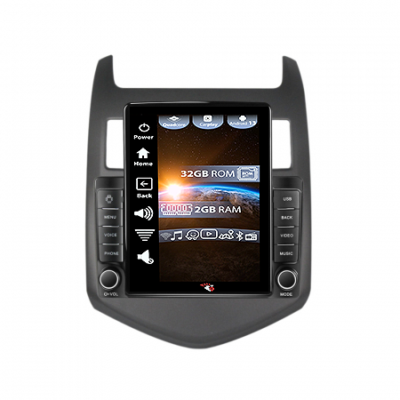 Aveo 2011-2015 - Navigatie dedicata Chevrolet Aveo 2011-2015,Tesla Style, ANDROID 13,Carplay&Android Auto, 10 inch , 4GB RAM 64GB ROM, Internet, Aplicatii, Waze, Gps