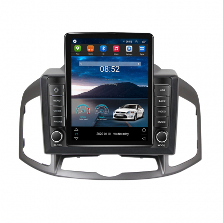 Captiva 2012-2017 - Navigatie dedicata Chevrolet Captiva 2012-2017,Tesla Style, ANDROID 13,Carplay&Android Auto, 10 inch , 8+128GB, Internet, Aplicatii, Waze, Gps