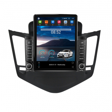 Cruze 2009-2014 - Navigatie dedicata Chevrolet Cruze 2009-2014,Tesla Style, ANDROID 13,Carplay&Android Auto, 10 inch , 8+128GB, Internet, Aplicatii, Waze, Gps