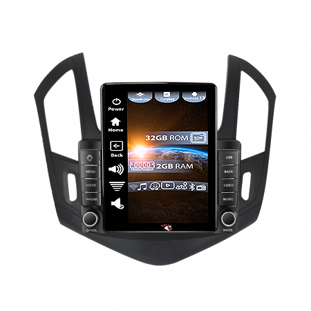 Cruze (2008-2015) - Navigatie dedicata Chevrolet Cruze 2012-2015,Tesla Style, ANDROID 13,Carplay&Android Auto, 10 inch , 4GB RAM 64GB ROM, Internet, Aplicatii, Waze, Gps
