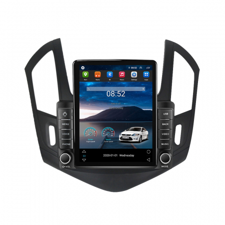 Cruze (2008-2015) - Navigatie dedicata Chevrolet Cruze 2012-2015,Tesla Style, ANDROID 13,Carplay&Android Auto, 10 inch , 8+128GB, Internet, Aplicatii, Waze, Gps