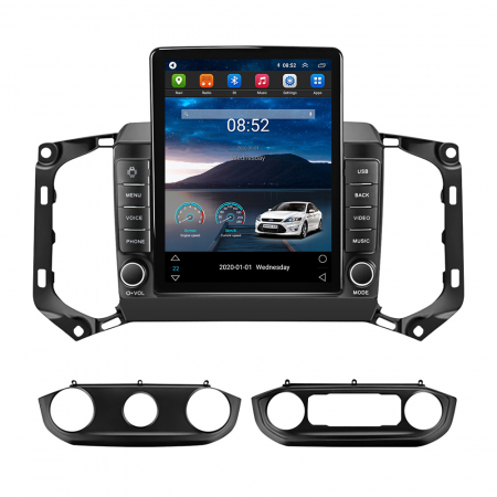 TrailBlazer 2017-2019 - Navigatie dedicata Chevrolet TrailBlazer 2017-2019,Tesla Style, ANDROID 13,Carplay&Android Auto, 10 inch , 4+64GB, Internet, Aplicatii, Waze, Gps