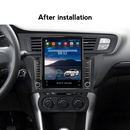 Navigatie dedicata Citroen C3-XR 2010-2015,Tesla Style, ANDROID 13,Carplay&Android Auto, 10 inch , 8+128GB, Internet, Aplicatii, Waze, Gps [3]