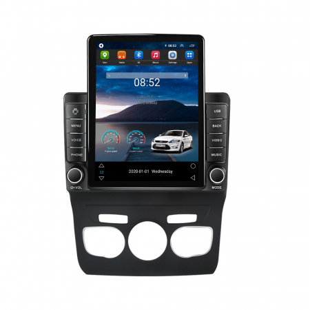 Citroen - Navigatie dedicata Citroen C4L 2013-2016,Tesla Style, ANDROID 13,Carplay&Android Auto, 10 inch , 4+64GB, Internet, Aplicatii, Waze, Gps