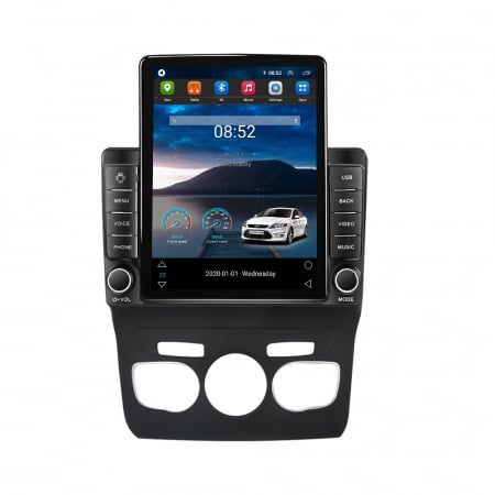 Citroen - Navigatie dedicata Citroen C4L 2013-2016,Tesla Style, ANDROID 13,Carplay&Android Auto, 10 inch , 8+128GB, Internet, Aplicatii, Waze, Gps