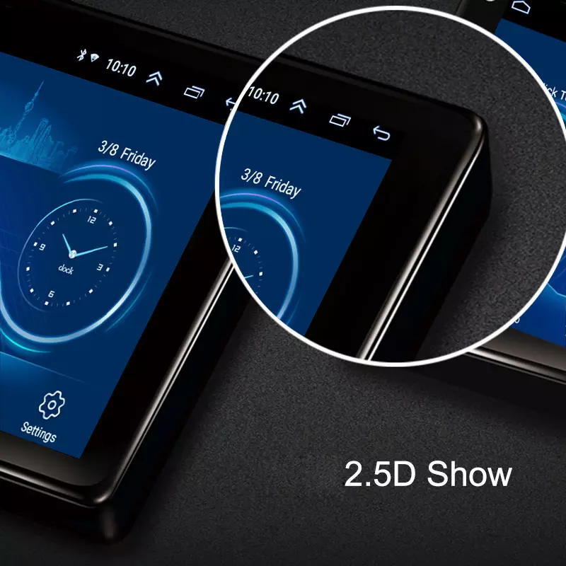 Navigatie dedicata CLK 2004-2006, 4GB RAM 32GB ROM, Octacore, Android 14, Display QLED 1K 9", DSP, Carplay&Android Auto, SIM 4G, Bluetooth, Ventilator Activ [6]