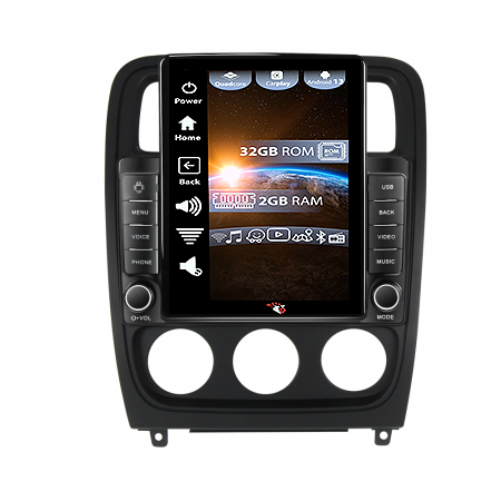 Dodge Caliber 2007-2014 - Navigatie dedicata Dodge Caliber 2009-2013,Tesla Style, ANDROID 13,Carplay&Android Auto, 10 inch , 4GB RAM 64GB ROM, Internet, Aplicatii, Waze, Gps