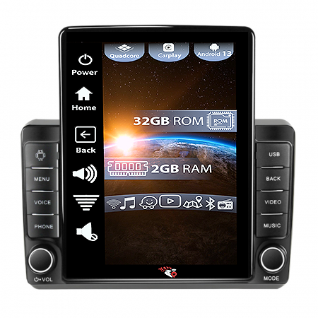 Dodge Caravan 2000-2007 - Navigatie dedicata Dodge Dart 2012-2016,Tesla Style, ANDROID 13,Carplay&Android Auto, 10 inch , 4GB RAM 64GB ROM, Internet, Aplicatii, Waze, Gps