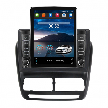 Fiat Doblo - Navigatie dedicata Fiat Doblo 2015,Tesla Style, ANDROID 13,Carplay&Android Auto, 10 inch , 4+64GB, Internet, Aplicatii, Waze, Gps