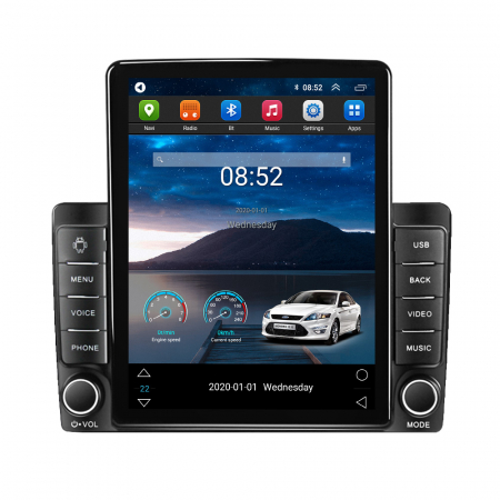 Escape 2000-2007 - Navigatie dedicata Ford Escape 2000-2007 ,Tesla Style, ANDROID 13,Carplay&Android Auto, 10 inch , 4GB RAM 64GB ROM, Internet, Aplicatii, Waze, Gps
