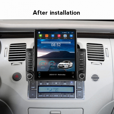 Navigatie dedicata Hyundai AZERA 2006-2010,Tesla Style, ANDROID 13, Carplay&Android Auto, 10 inch , 8+128GB, Internet, Aplicatii, Waze, GPS [3]